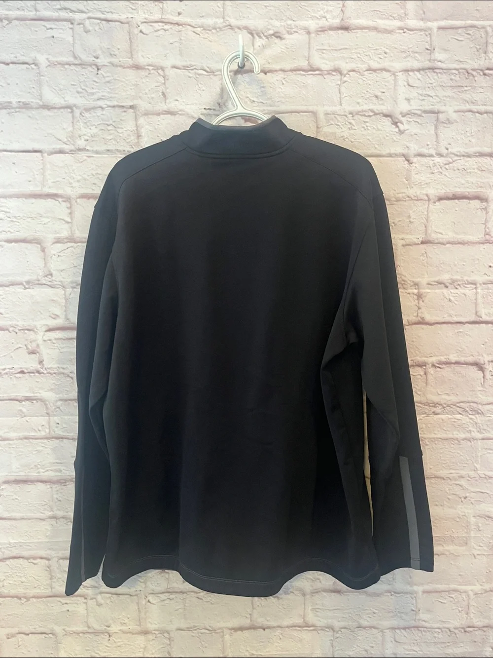 Nike Black and Gray Men’s Performance Quarter-Zip Jacket